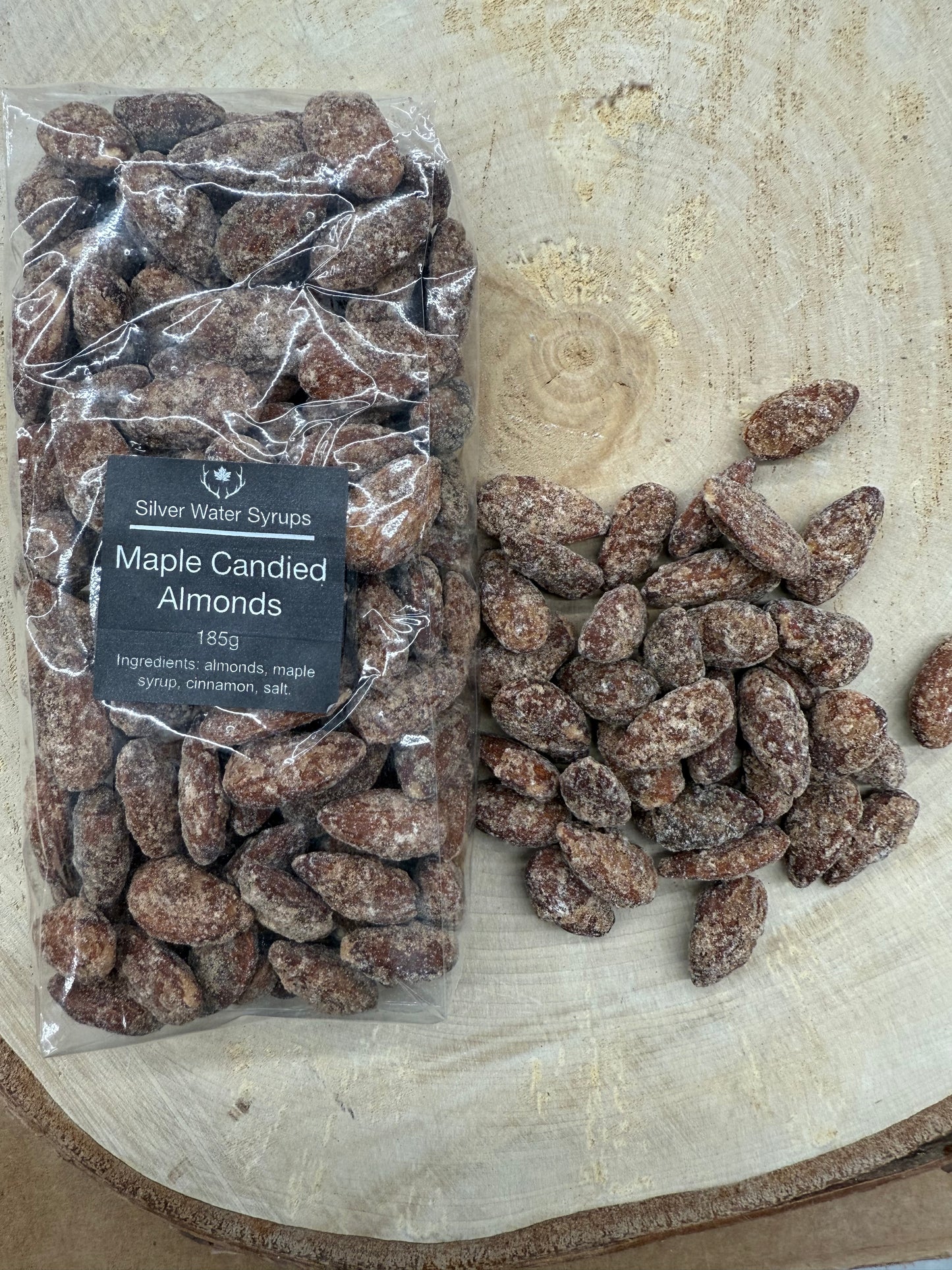 Maple Frosted Almonds